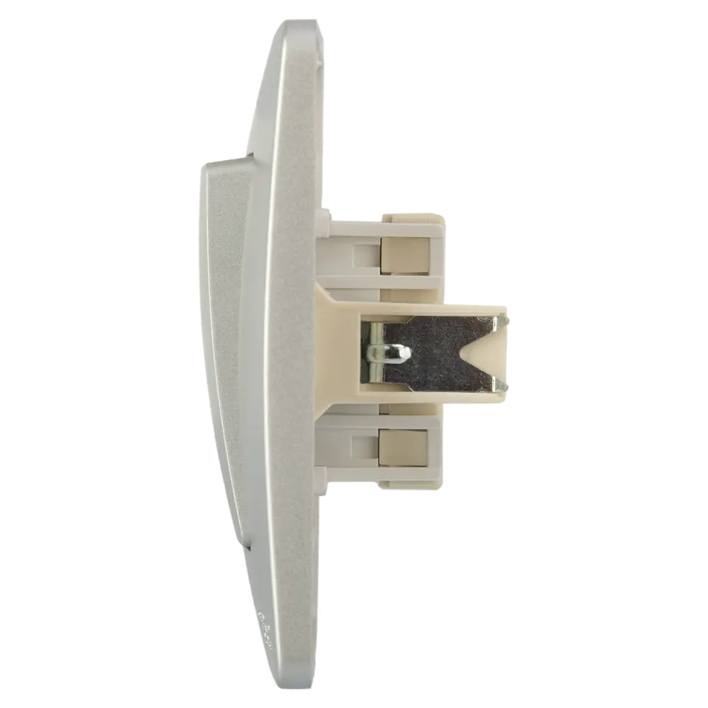 Фото 3 Переключатель встраиваемый Systeme Electric Blanca 2 клавиши цвет алюминий Фото 3 Переключатель встраиваемый Systeme Electric Blanca 2 клавиши цвет алюминий