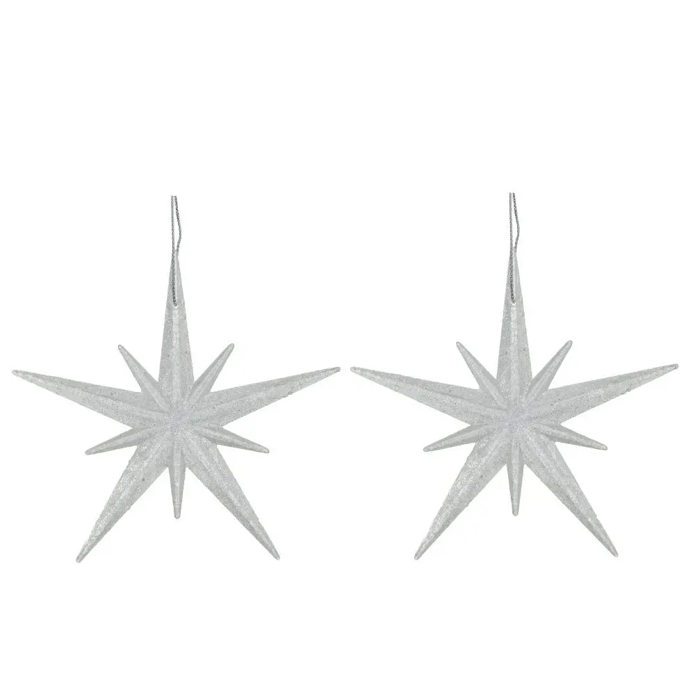 Фото 2 Елочная игрушка 762269 11.5 см белый Фото 2 Елочная игрушка 762269 11.5 см белый