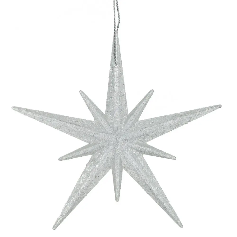 Фото 3 Елочная игрушка 762269 11.5 см белый Фото 3 Елочная игрушка 762269 11.5 см белый