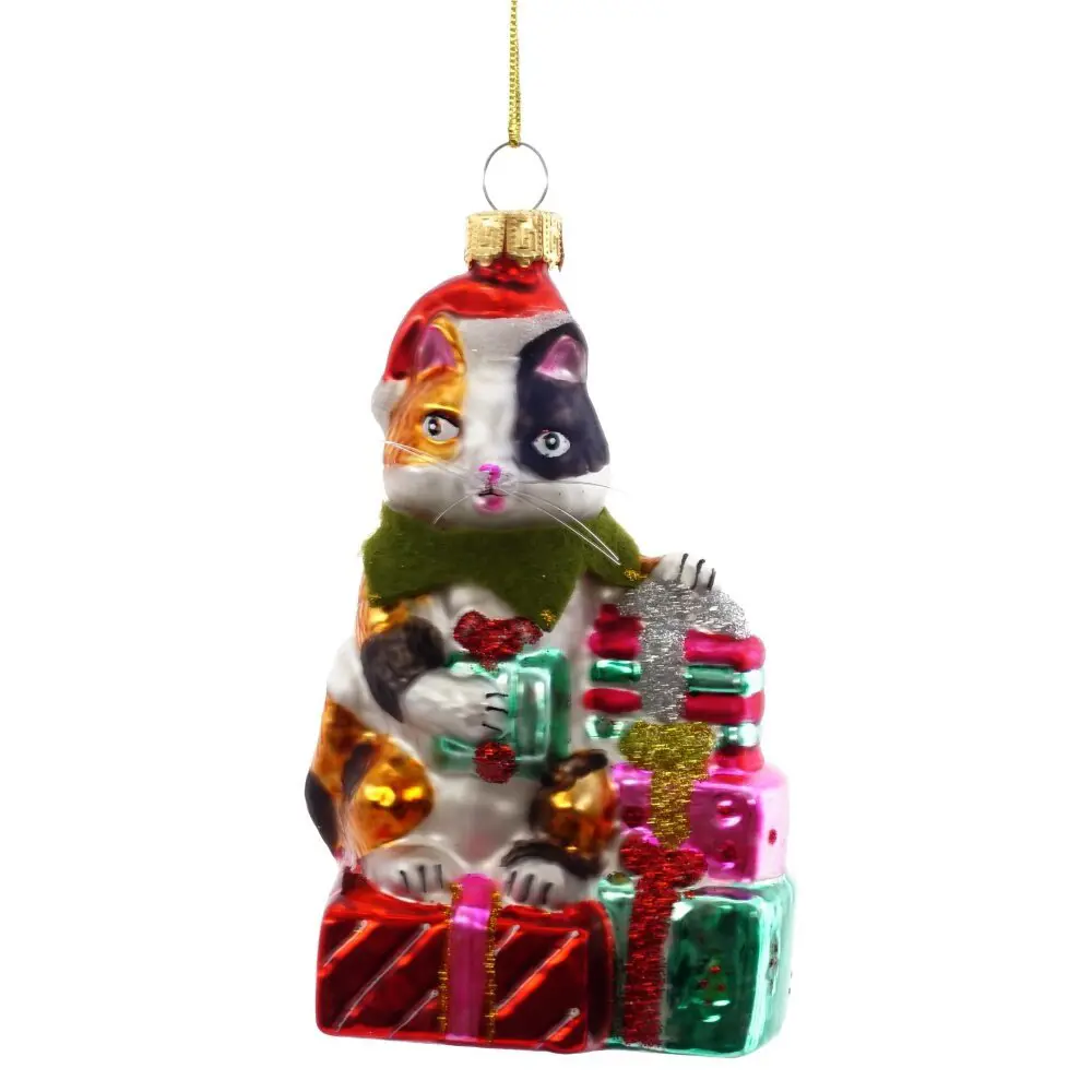 Фото 2 Елочная игрушка 813084 12.5 см x 4 см разноцветный