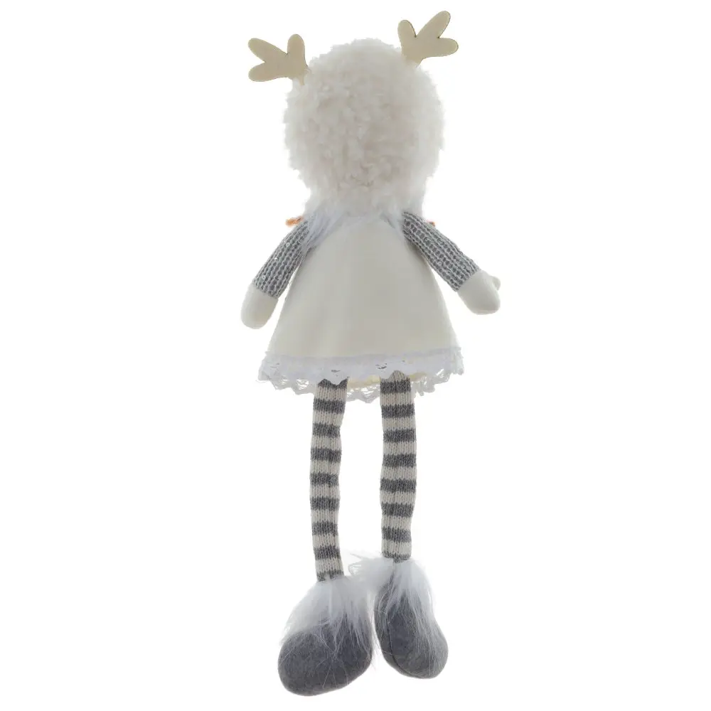 Фото 4 Фигура декоративная Девочка 763914 Jiangsu holly everlasting inc., remeco collection 40 см растягивающаяся цвет серый/серебристый Фото 4 Фигура декоративная Девочка 763914 Jiangsu holly everlasting inc., remeco collection 40 см растягивающаяся цвет серый/серебристый