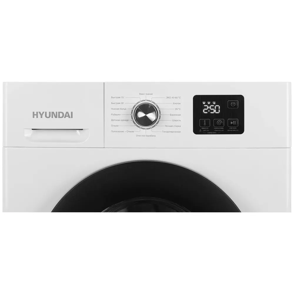 Фото Стиральная машина Hyundai Wme6001 59.80x84.50x44.50 см 6 кг цвет белый Фото Стиральная машина Hyundai Wme6001 59.80x84.50x44.50 см 6 кг цвет белый