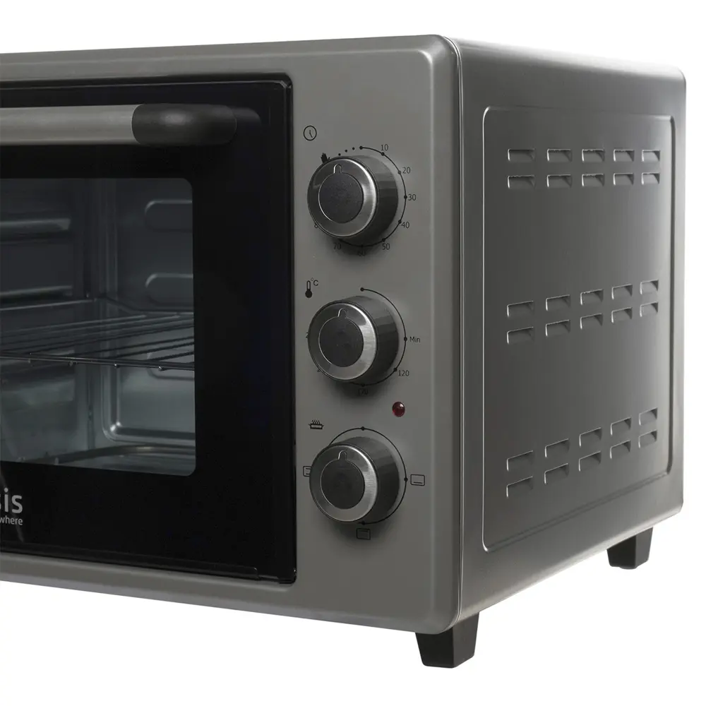 Фото 3 Электропечь 1500 Вт Making oasis everywhere M-40G 50.5x32.45x41.6 см цвет серый Фото 3 Электропечь 1500 Вт Making oasis everywhere M-40G 50.5x32.45x41.6 см цвет серый