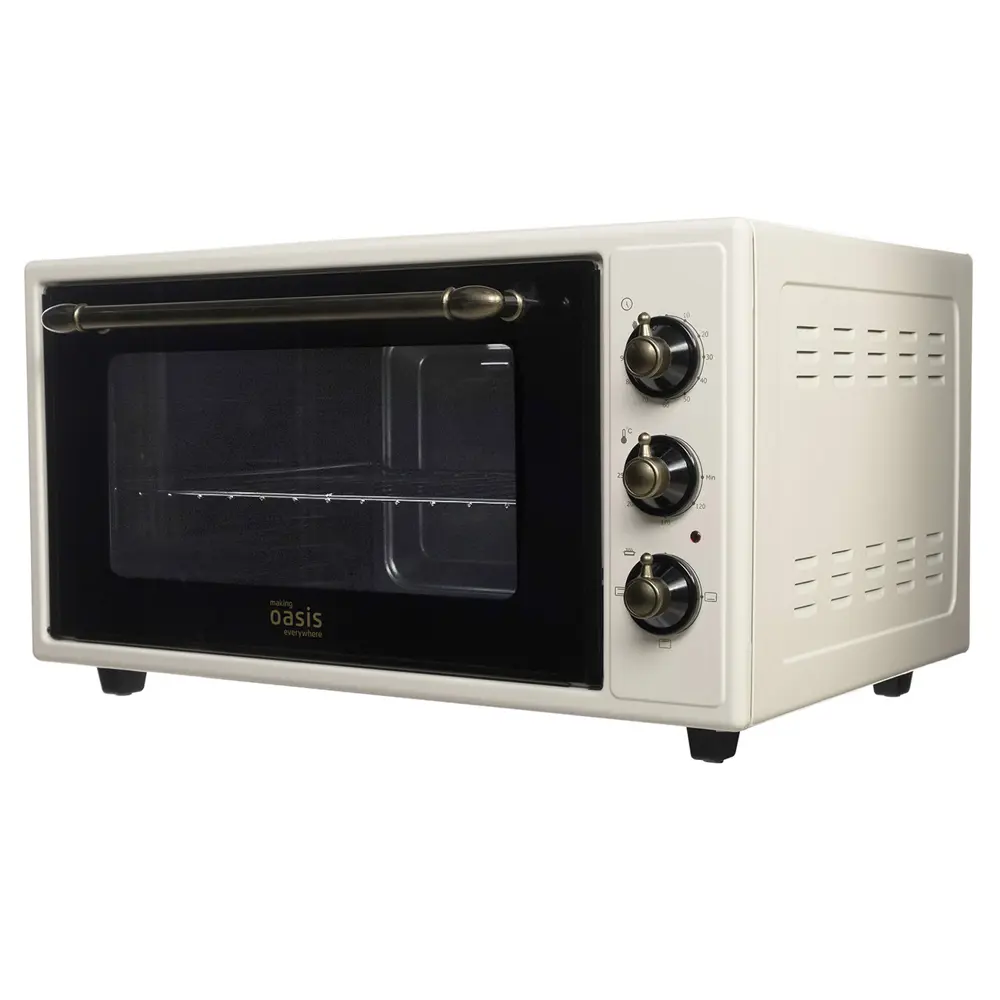 Фото Электропечь 1800 Вт Making oasis everywhere M-50BR 59x33x46.46 см цвет бежевый Фото Электропечь 1800 Вт Making oasis everywhere M-50BR 59x33x46.46 см цвет бежевый