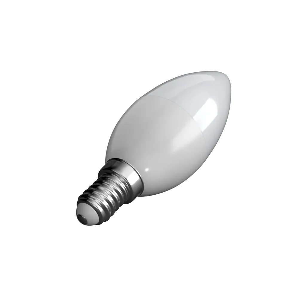 Фото 3 Набор ламп светодиодных cob Триколор Led-tr-c375w4ke14 E14 180-250 В 5 Вт свеча белая 400 Лм 5 шт Фото 3 Набор ламп светодиодных cob Триколор Led-tr-c375w4ke14 E14 180-250 В 5 Вт свеча белая 400 Лм 5 шт