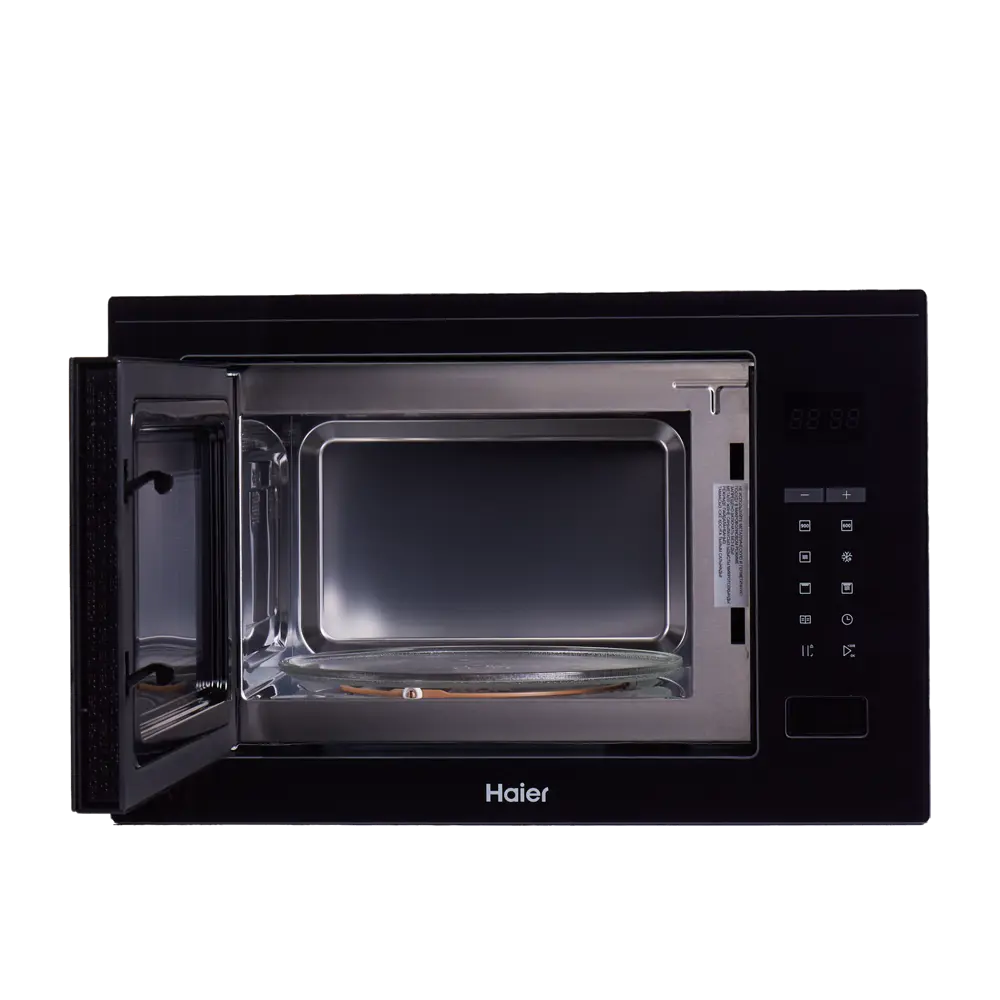 Фото 6 Микроволновая печь Haier HMX-BTG259B встраиваемая 25 л 59.5x40x38.4 см сенсорное управление цвет черный Фото 6 Микроволновая печь Haier HMX-BTG259B встраиваемая 25 л 59.5x40x38.4 см сенсорное управление цвет черный