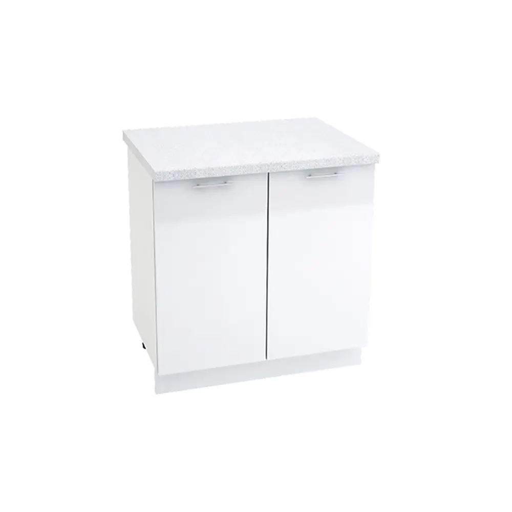 Фото Напольный шкаф Василиса 80x81.60x47.80 см фасад белый МДФ каркас белый ЛДСП Kameol УТ000505679 Фото Напольный шкаф Василиса 80x81.60x47.80 см фасад белый МДФ каркас белый ЛДСП Kameol УТ000505679