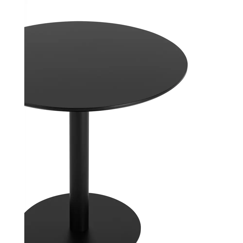 Фото 3 Кухонный стол круглый Stool group Толедо 0x80 см мдф цвет черный Фото 3 Кухонный стол круглый Stool group Толедо 0x80 см мдф цвет черный
