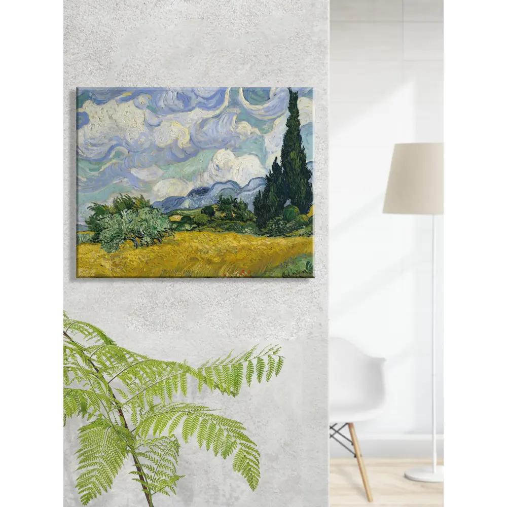Фото 2 Картина без рамки Postermarket Ван Гог - Кипарисы 40x50 см Фото 2 Картина без рамки Postermarket Ван Гог - Кипарисы 40x50 см