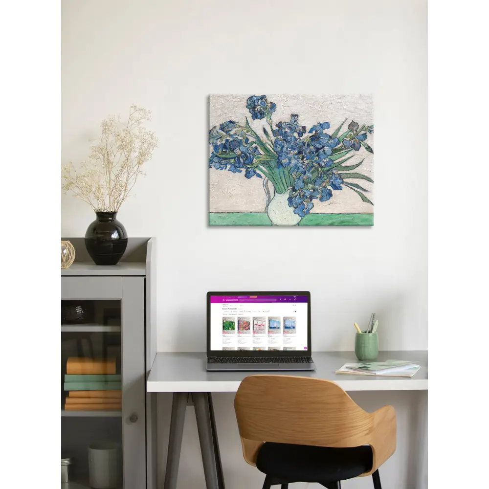 Фото 4 Картина без рамки Postermarket Ван Гог-Ирисы 40x50 см Фото 4 Картина без рамки Postermarket Ван Гог-Ирисы 40x50 см