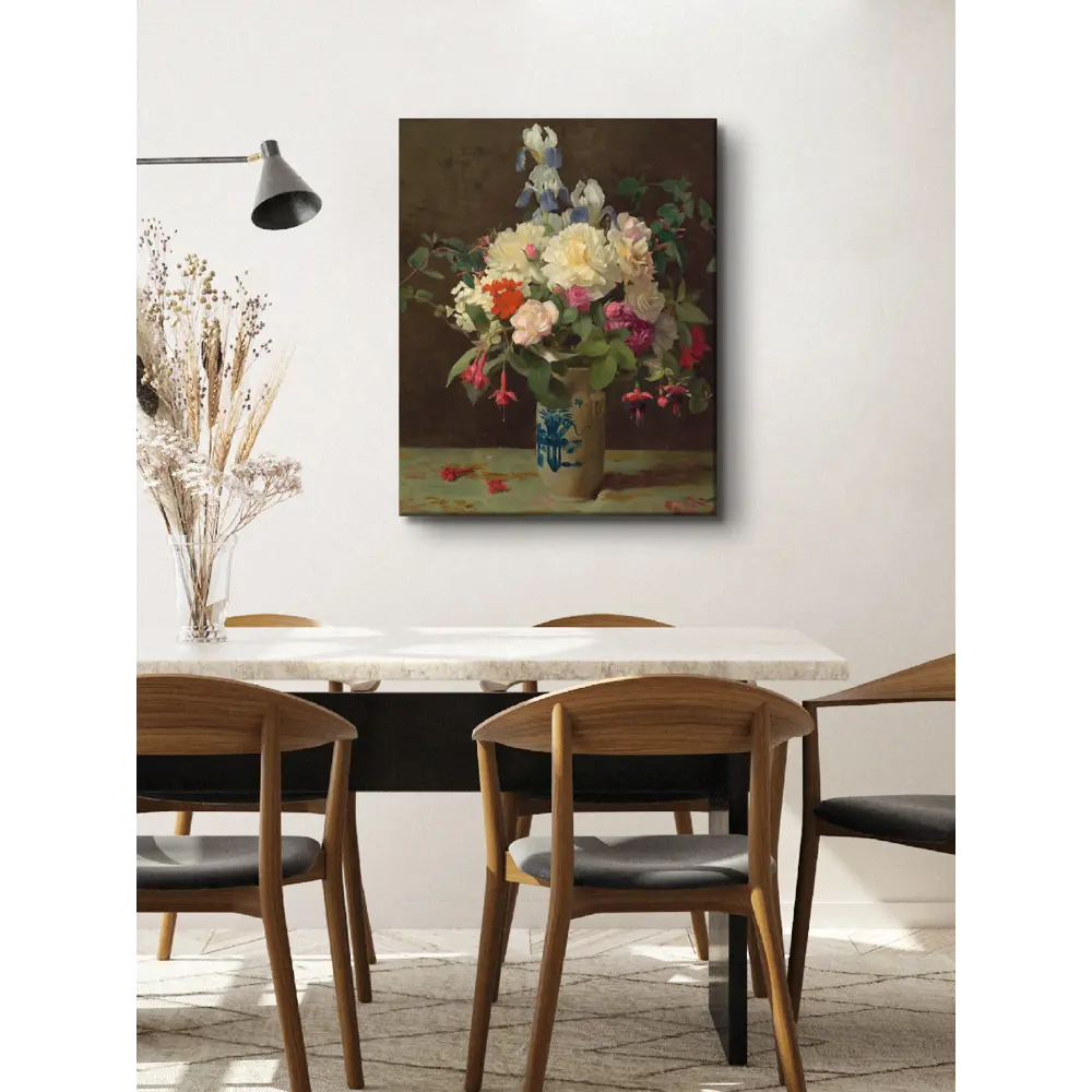 Фото 4 Картина без рамки Postermarket Ваза с цветами 50x40 см Фото 4 Картина без рамки Postermarket Ваза с цветами 50x40 см