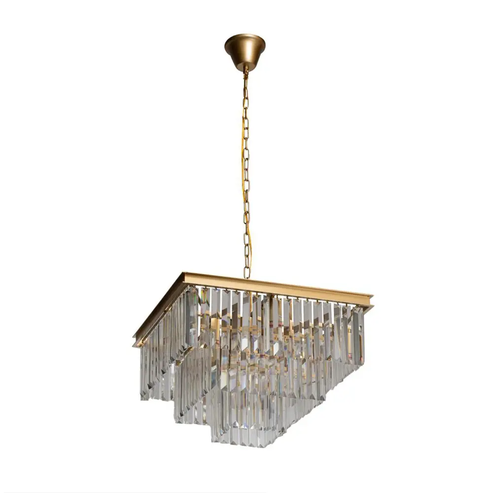 Фото 4 Люстра подвесная Loft It Prism clear 10019-500s 6 ламп 9.43 м² цвет золото прозрачный Фото 4 Люстра подвесная Loft It Prism clear 10019-500s 6 ламп 9.43 м² цвет золото прозрачный