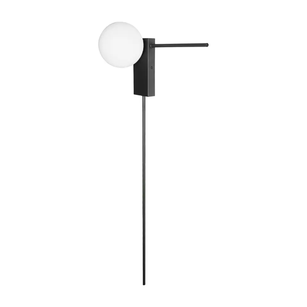 Фото 3 Настенный светильник Loft It Meridian 10132-g black цвет белый/черный Фото 3 Настенный светильник Loft It Meridian 10132-g black цвет белый/черный