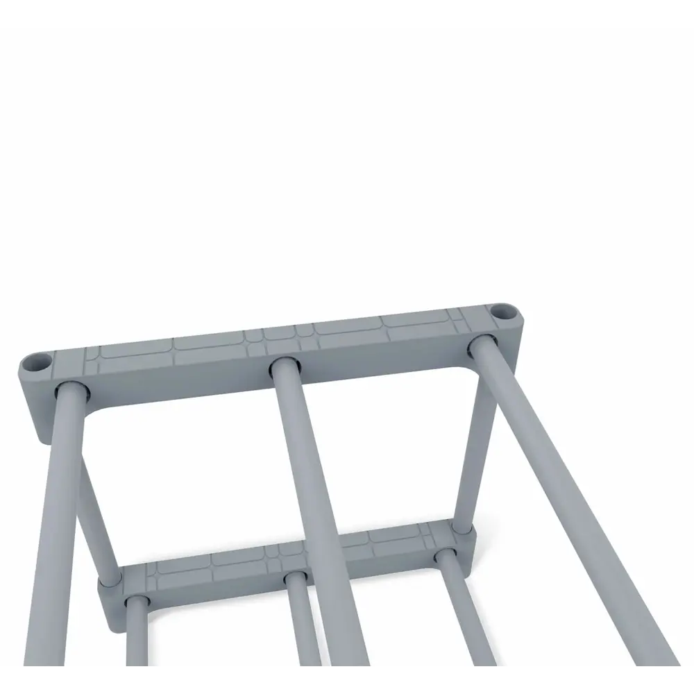 Фото Этажерка для обуви Sheffilton 912417 59x27x31 см 2 полки пластик цвет серый Фото Этажерка для обуви Sheffilton 912417 59x27x31 см 2 полки пластик цвет серый