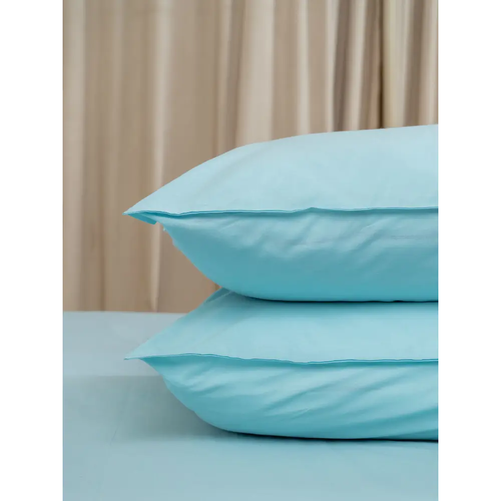 Фото 2 Комплект наволочек Ilma BKN-022, 70x70 см, перкаль, 2 шт, цвет синий Фото 2 Комплект наволочек Ilma BKN-022, 70x70 см, перкаль, 2 шт, цвет синий