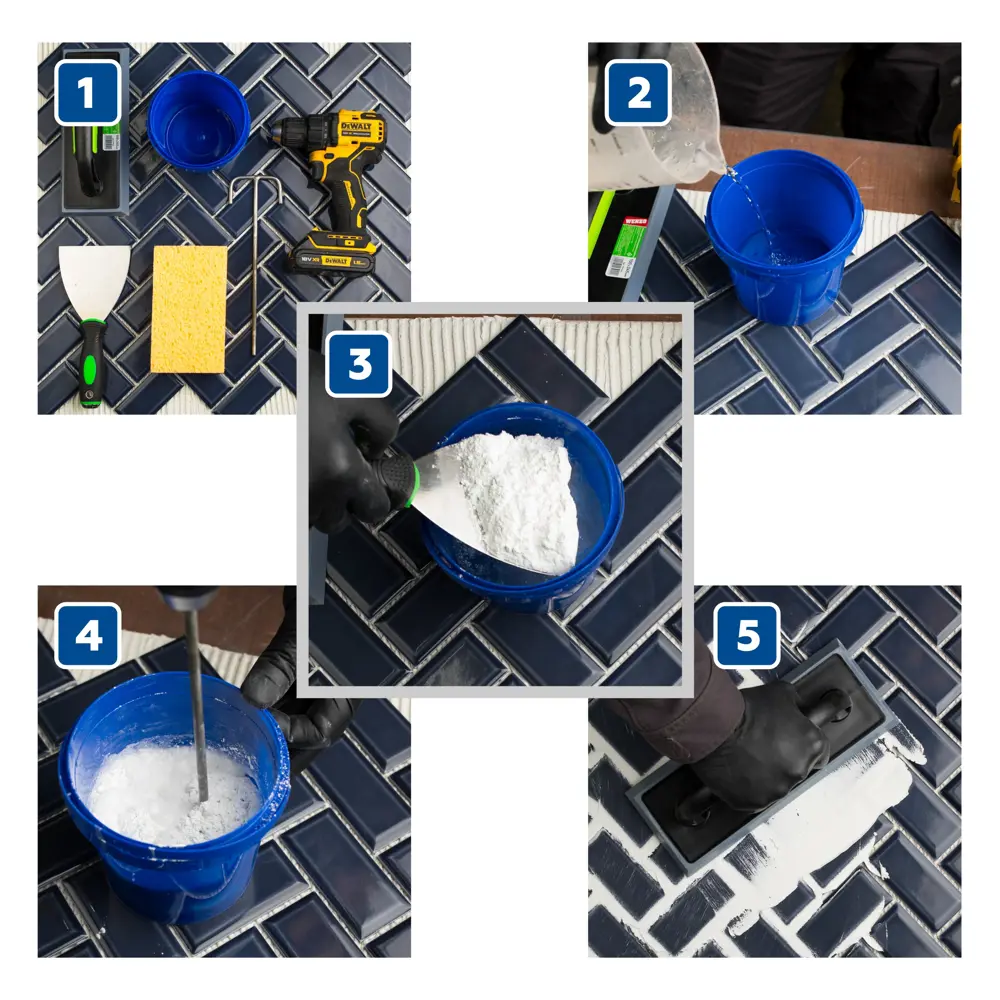 Фото 7 Затирка цементная Plitonit Colorit Pro цвет серый 1 кг Фото 7 Затирка цементная Plitonit Colorit Pro цвет серый 1 кг
