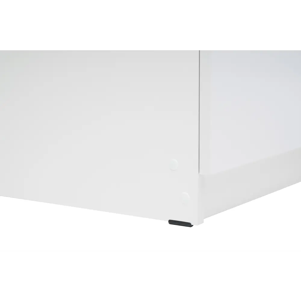 Фото 18 Шкаф Миф 90.20x179.60x51.40 см 2 дверный ЛДСП цвет белый глянец/белый