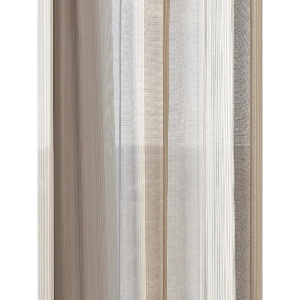 Фото 4 Тюль Comfy way Олион - 80 CW991080-250 на шторной ленте 250x450 см цвет бежевый Фото 4 Тюль Comfy way Олион - 80 CW991080-250 на шторной ленте 250x450 см цвет бежевый