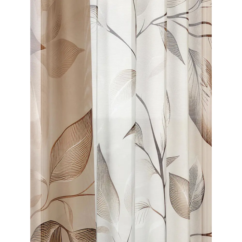 Фото 3 Тюль Comfy way Олион - 143 CW991143-250 на шторной ленте 250x450 см цвет бежевый Фото 3 Тюль Comfy way Олион - 143 CW991143-250 на шторной ленте 250x450 см цвет бежевый