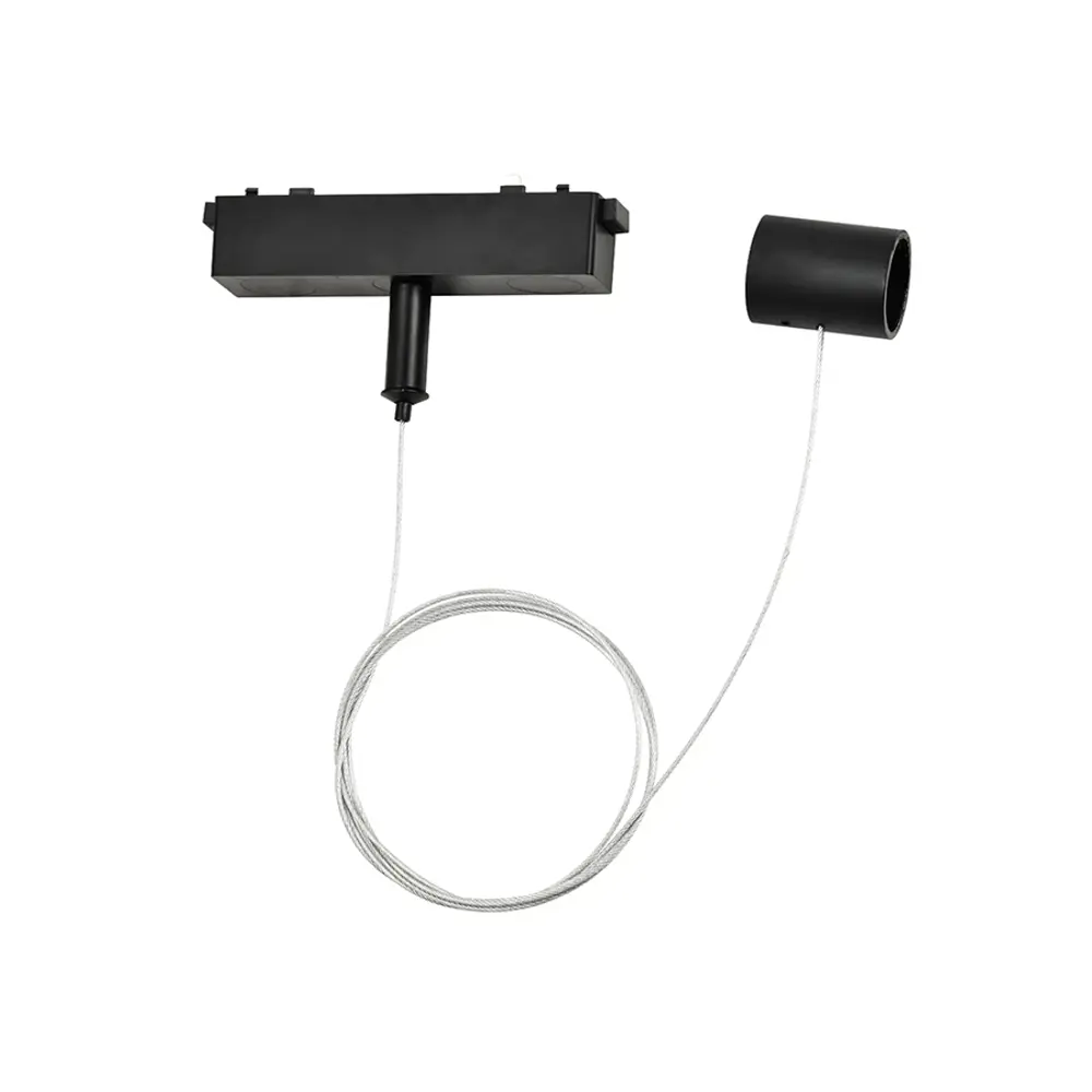 Фото Подвес для трековых светодиодных гибких светильников Magnetic Ambrella Light серия-GL Track System GL4310 цвет черный Фото Подвес для трековых светодиодных гибких светильников Magnetic Ambrella Light серия-GL Track System GL4310 цвет черный