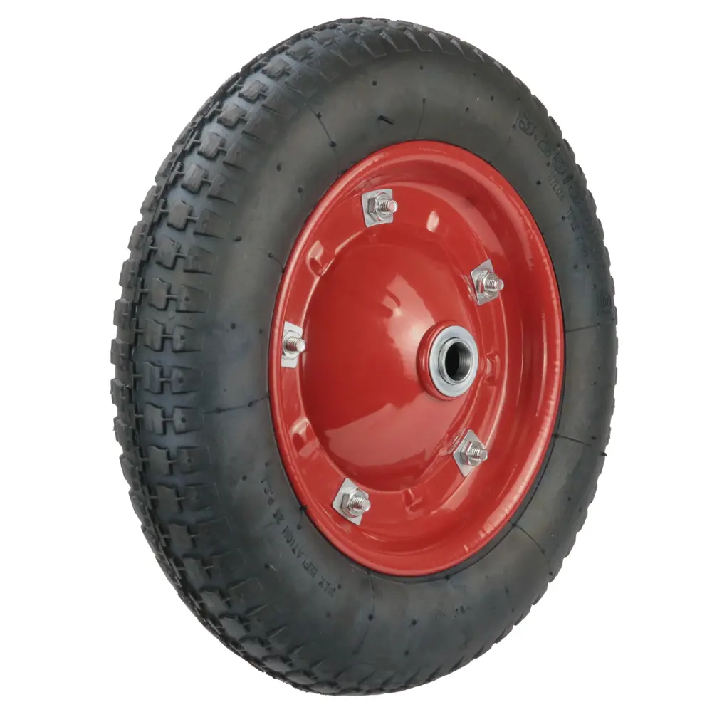 Фото 6 Колесо пневматическое Стелла-техник PR360M-20B под ось 20 мм, диаметр 360 мм, грузоподъемность 136 кг Фото 6 Колесо пневматическое Стелла-техник PR360M-20B под ось 20 мм, диаметр 360 мм, грузоподъемность 136 кг