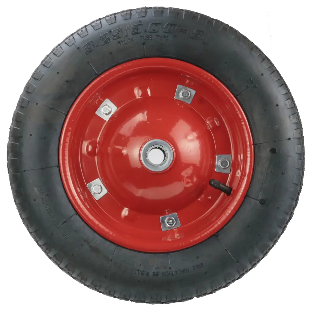 Фото 8 Колесо пневматическое Стелла-техник PR360M-20B под ось 20 мм, диаметр 360 мм, грузоподъемность 136 кг Фото 8 Колесо пневматическое Стелла-техник PR360M-20B под ось 20 мм, диаметр 360 мм, грузоподъемность 136 кг