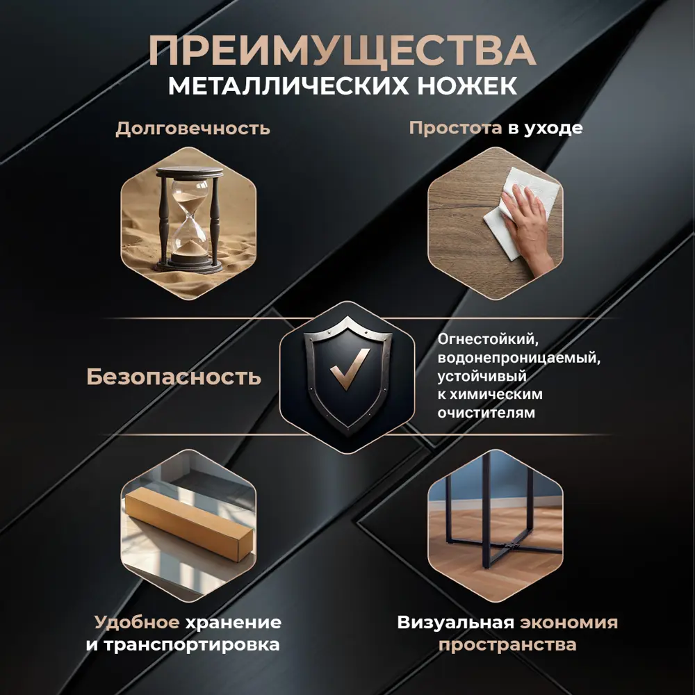 Фото 4 Кухонный стол квадратный Tetchair Quadron 100x100 см Дерево и металл цвет синий, черный Фото 4 Кухонный стол квадратный Tetchair Quadron 100x100 см Дерево и металл цвет синий, черный