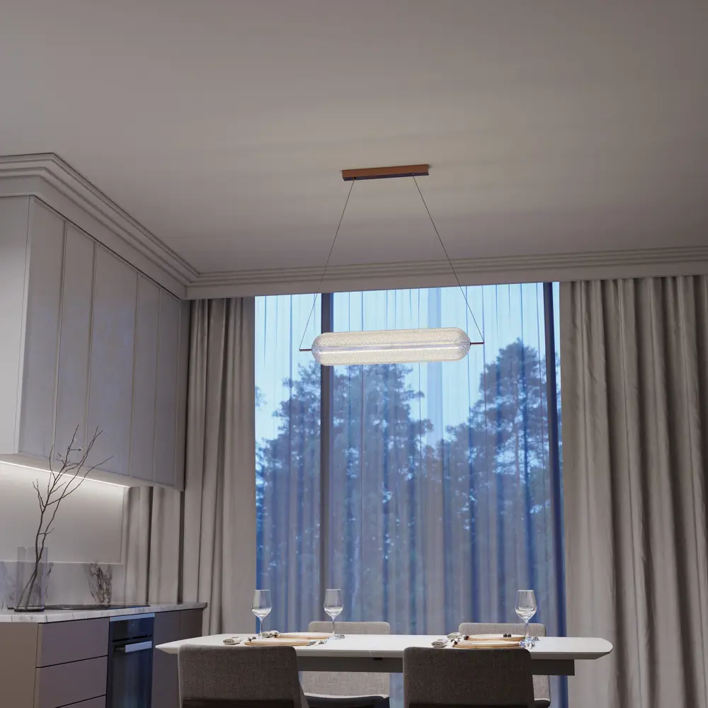 Фото 10 Светильник подвесной светодиодный Lumion Ledio Caprice 6578/36L 8 м² нейтральный белый свет цвет золотистый