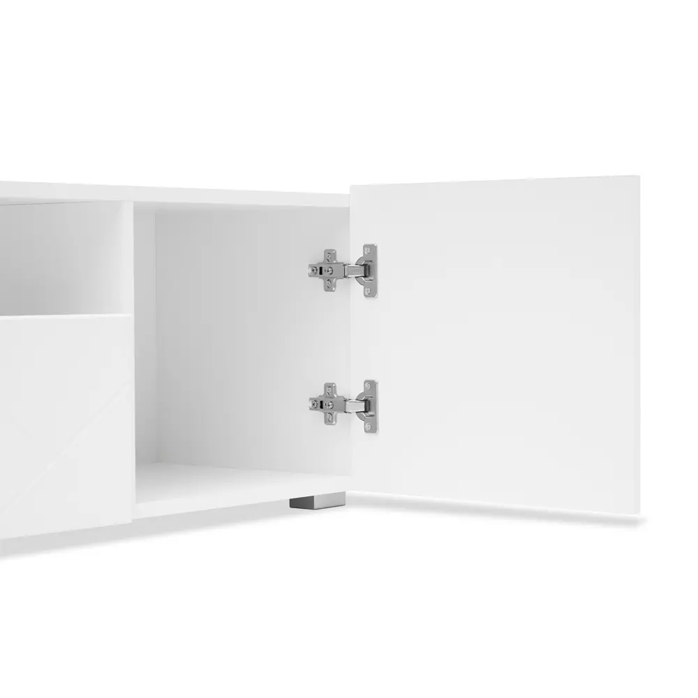 Фото 15 Тумба под телевизор Олимп П00335595 213x38.2x35 см ЛДСП цвет белый Фото 15 Тумба под телевизор Олимп П00335595 213x38.2x35 см ЛДСП цвет белый