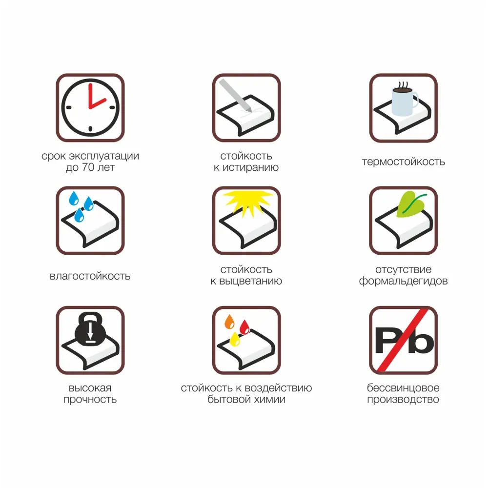 Фото 2 Подоконник ПВХ Crystallit 1500x250x20мм махагон матовый Фото 2 Подоконник ПВХ Crystallit 1500x250x20мм махагон матовый