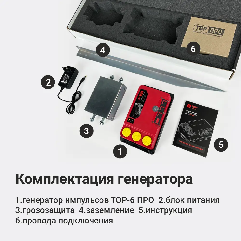 Фото 6 Электропастух комплект 2000 м для дерева Фото 6 Электропастух комплект 2000 м для дерева