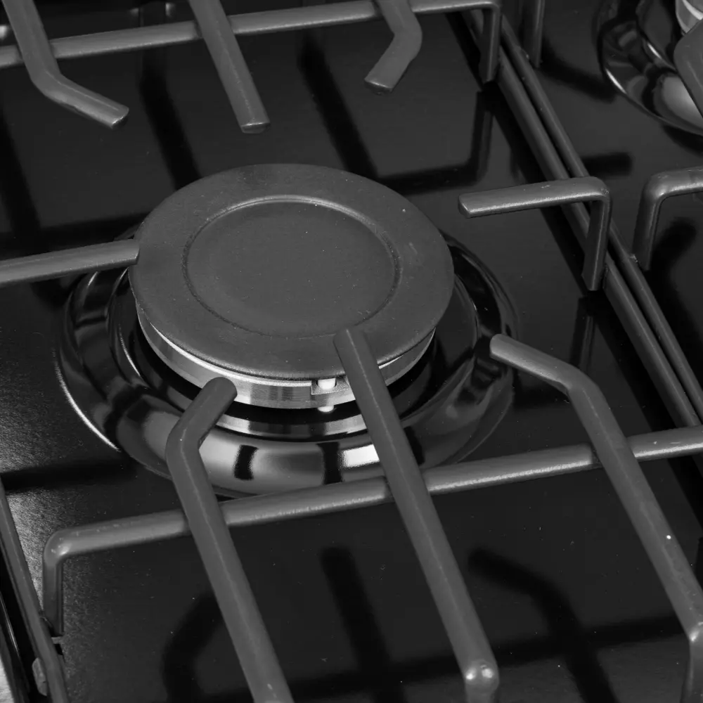 Фото 4 Газовая варочная панель Delvento V45V30B000 45 см 3 конфорки цвет черный