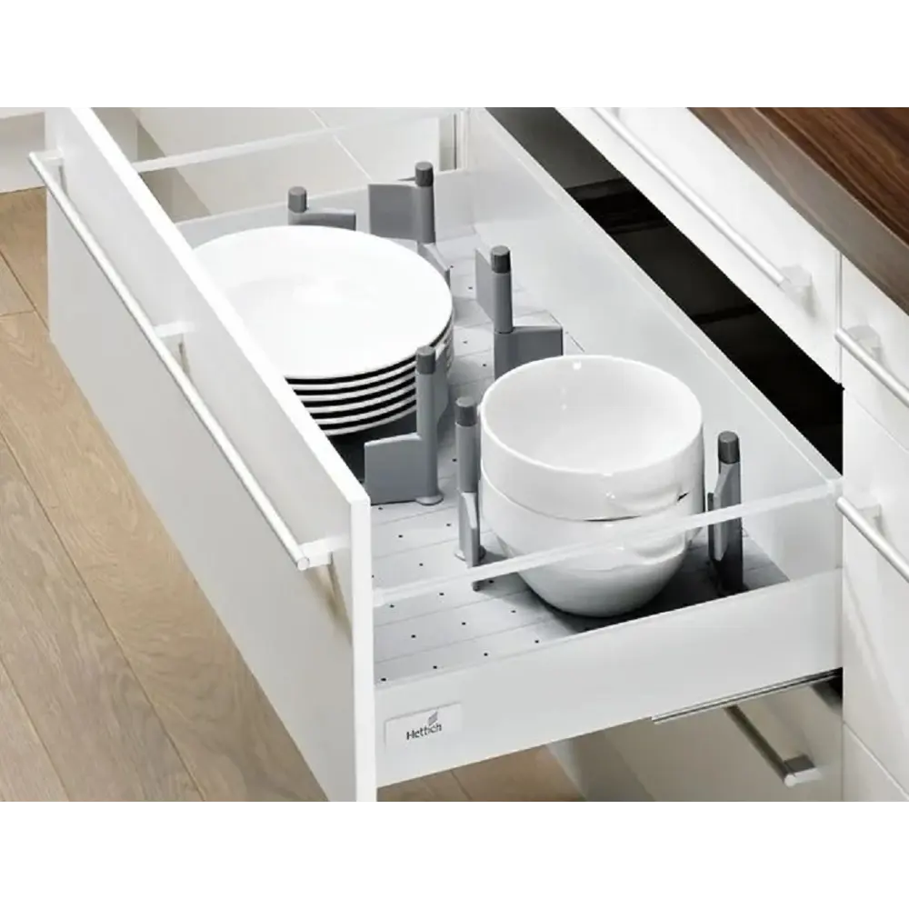 Фото 3 Вкладыш Hettich Orgaflag для ящиков 90x16x50 см пластик цвет белый Фото 3 Вкладыш Hettich Orgaflag для ящиков 90x16x50 см пластик цвет белый