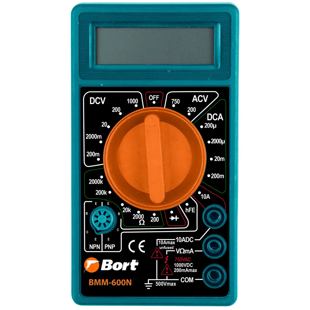 Фото 2 Мультиметр Bort BMM-600N Фото 2 Мультиметр Bort BMM-600N