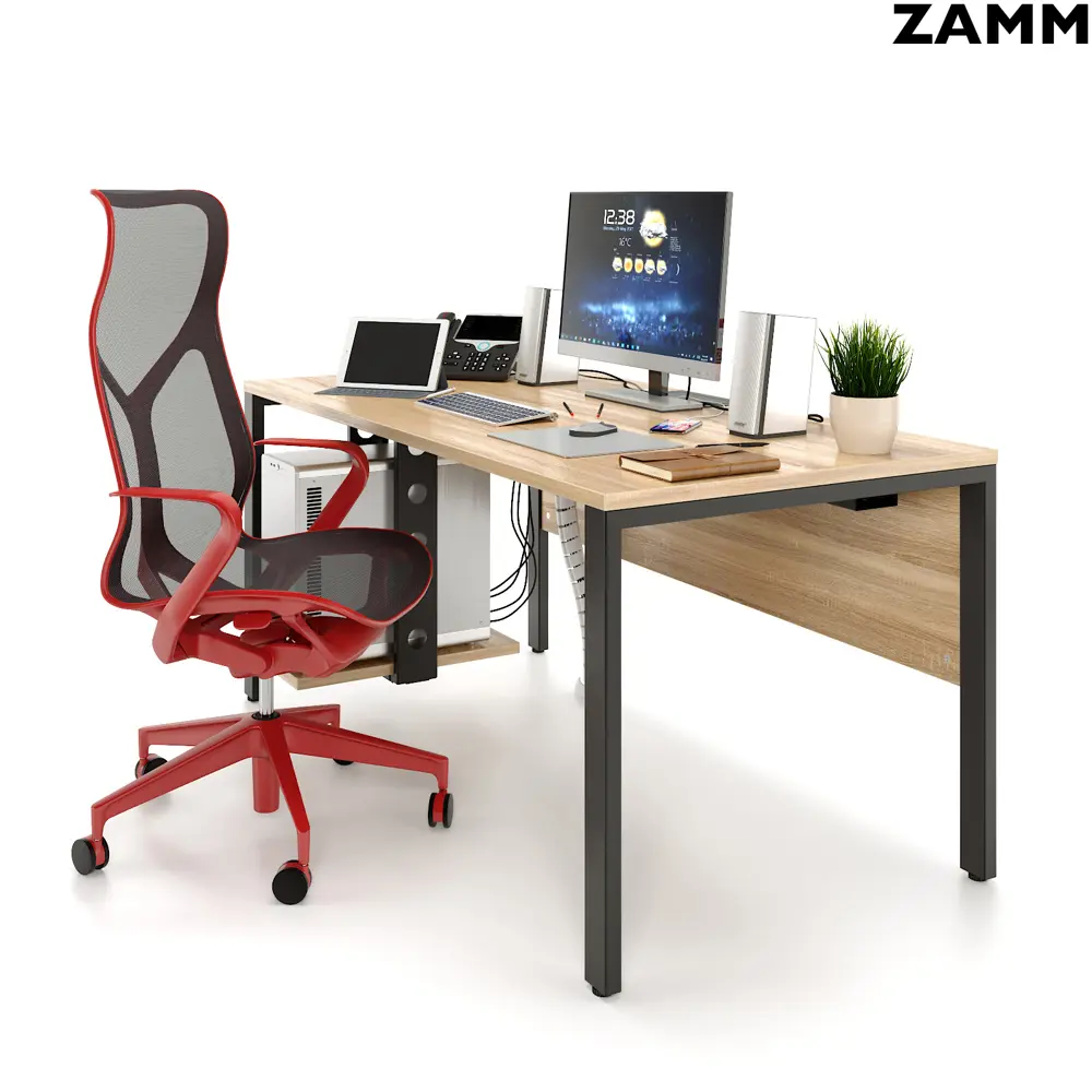 Фото 2 Письменный стол 28491.70x160:CC.25/05-01 Zamm Формат PRO 160x74x70 см Металл цвет бежевый Фото 2 Письменный стол 28491.70x160:CC.25/05-01 Zamm Формат PRO 160x74x70 см Металл цвет бежевый