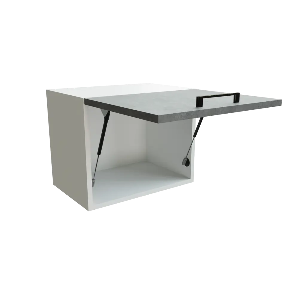 Фото 3 Навесной шкаф Сурская Мебель ММК-00005113 45x35.80x45 см цвет бетон Фото 3 Навесной шкаф Сурская Мебель ММК-00005113 45x35.80x45 см цвет бетон