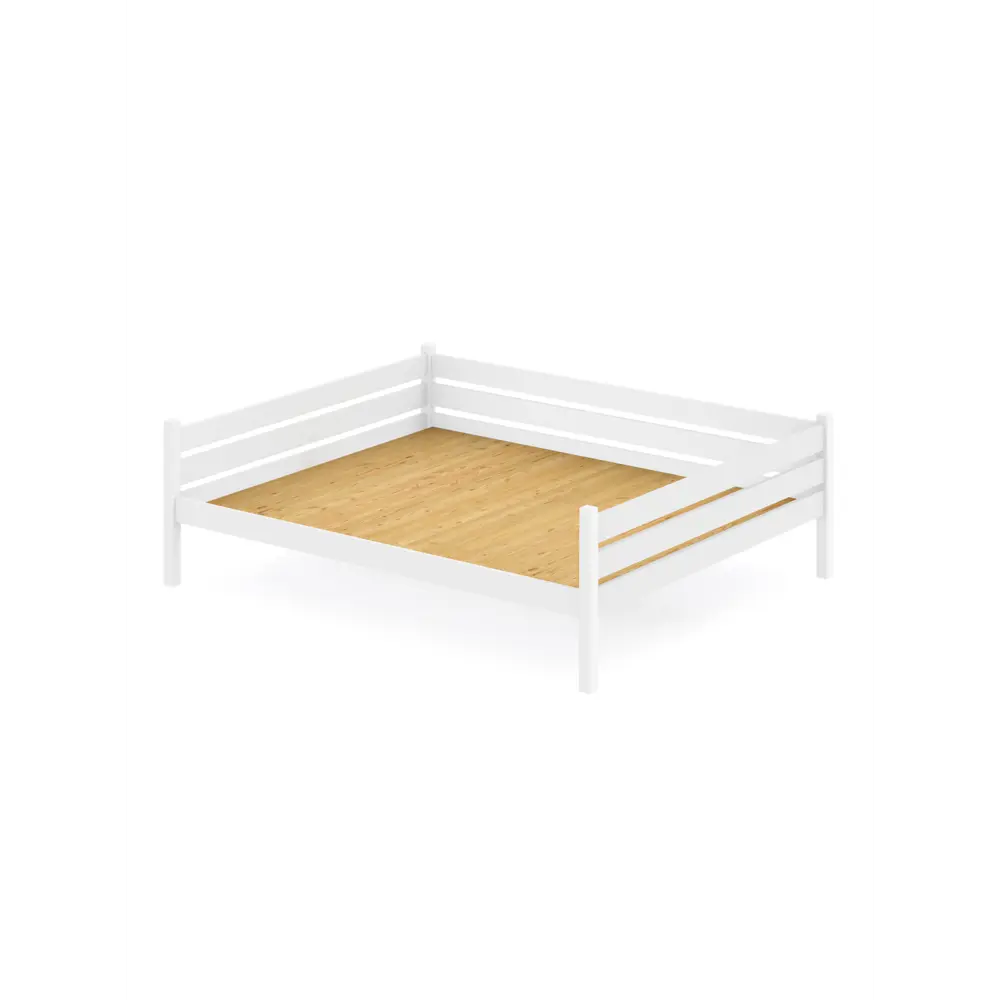 Фото 2 Кровать Solarius Tahta180-190bel-full 190 x 63 x 200 см сосна цвет белый Фото 2 Кровать Solarius Tahta180-190bel-full 190 x 63 x 200 см сосна цвет белый