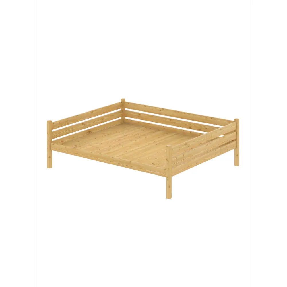 Фото 2 Кровать Solarius Tahta120-200-full 130 x 63 x 210 см сосна цвет бежевый