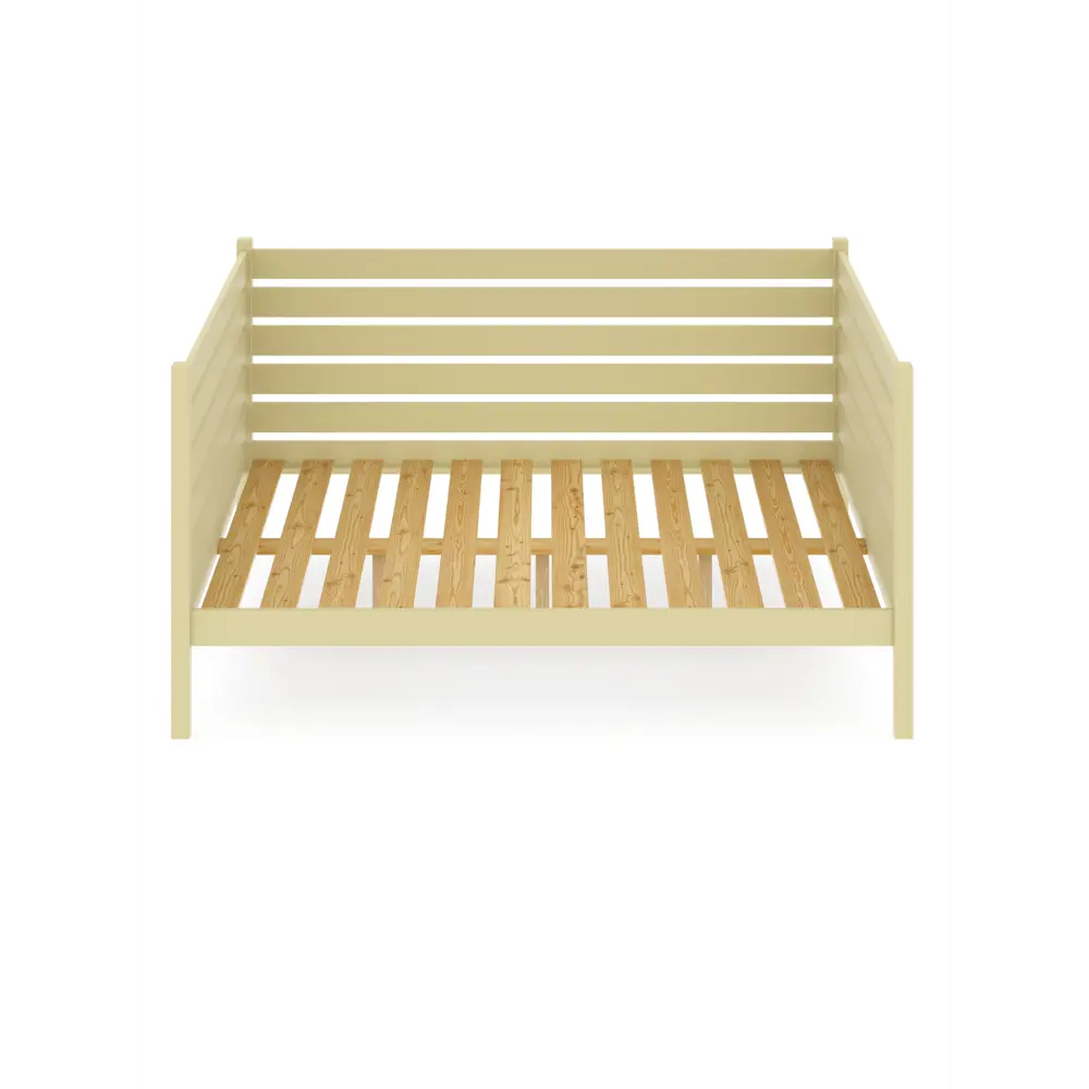 Фото 3 Кровать Solarius Tahta-spin120-200van 130 x 101 x 210 см сосна цвет бежевый