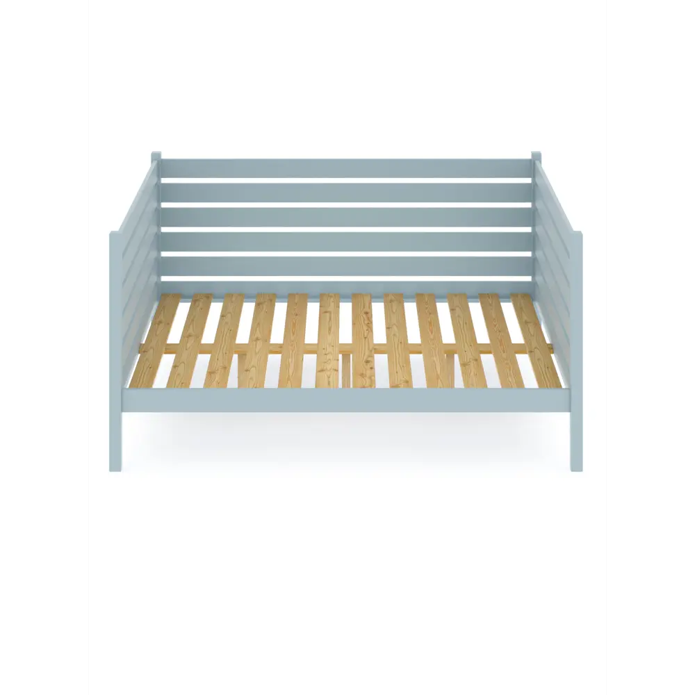 Фото 4 Кровать Solarius Tahta-spin180-200gol 190 x 101 x 210 см сосна цвет голубой Фото 4 Кровать Solarius Tahta-spin180-200gol 190 x 101 x 210 см сосна цвет голубой