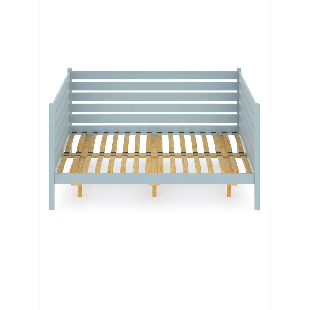 Фото 5 Кровать Solarius Tahta-spin120-200gol-orto 130 x 101 x 210 см сосна цвет голубой Фото 5 Кровать Solarius Tahta-spin120-200gol-orto 130 x 101 x 210 см сосна цвет голубой