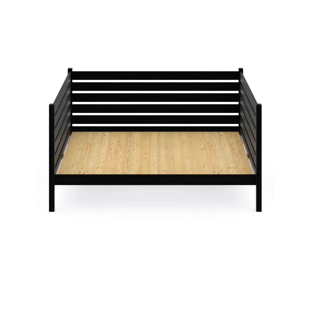 Фото Кровать Solarius Tahta-spin120-190onix-full 130 x 101 x 200 см сосна цвет черный Фото Кровать Solarius Tahta-spin120-190onix-full 130 x 101 x 200 см сосна цвет черный