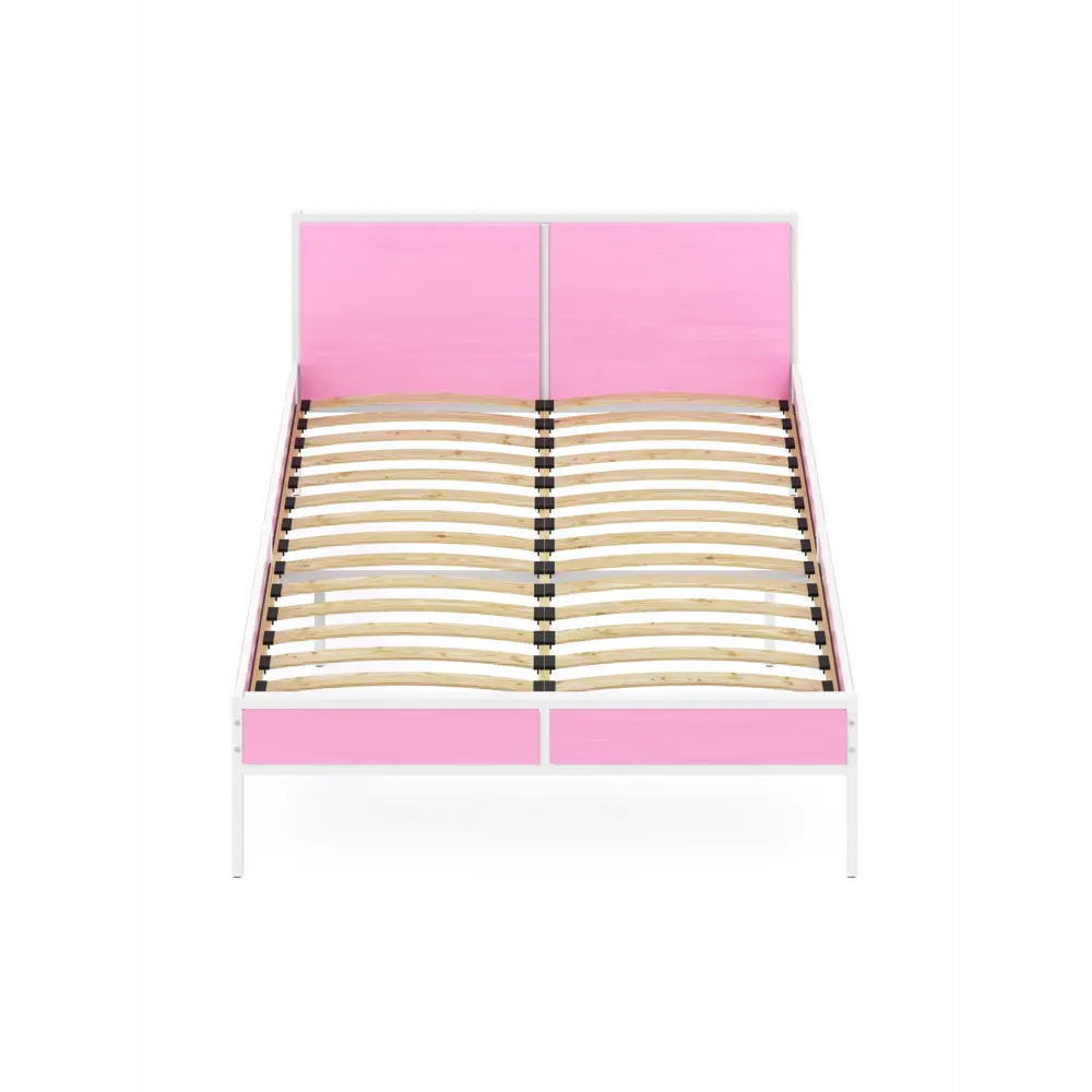 Фото 4 Кровать Solarius Kr140loft-roz-white-orto 145 x 90 x 206 см сосна цвет белый Фото 4 Кровать Solarius Kr140loft-roz-white-orto 145 x 90 x 206 см сосна цвет белый