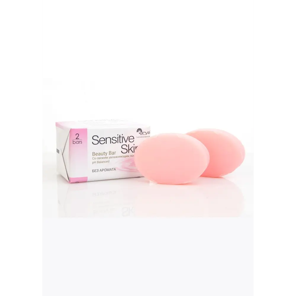 Фото 2 Мыло твердое Arya Sensitive Skin цвет белый 100 гр Фото 2 Мыло твердое Arya Sensitive Skin цвет белый 100 гр