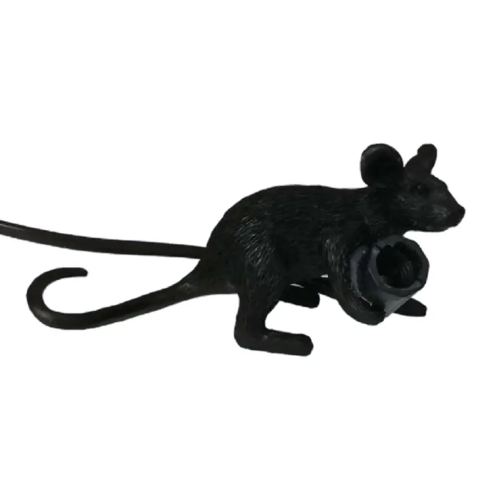 Фото Настольная лампа Imperiumloft Seletti mouse 191633-22 цвет черный Фото Настольная лампа Imperiumloft Seletti mouse 191633-22 цвет черный