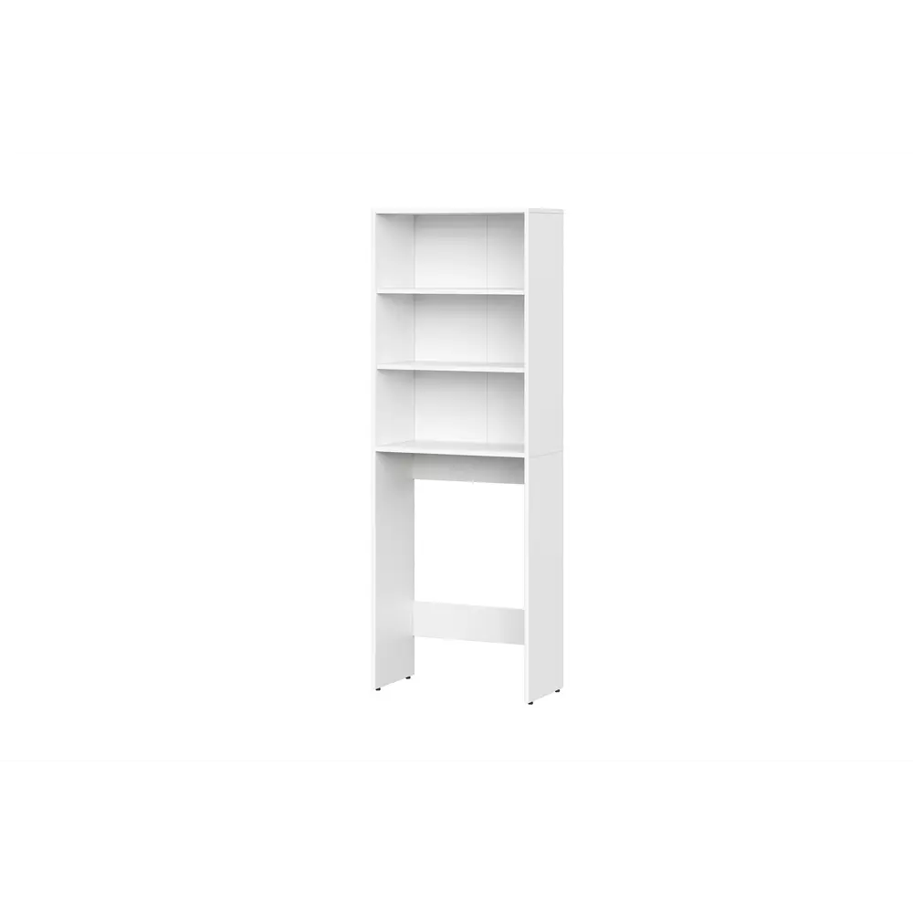 Фото 2 Стеллаж Нонтон 64.2x180.8x34.9 см нагрузка до 5 кг ЛДСП цвет белый Фото 2 Стеллаж Нонтон 64.2x180.8x34.9 см нагрузка до 5 кг ЛДСП цвет белый