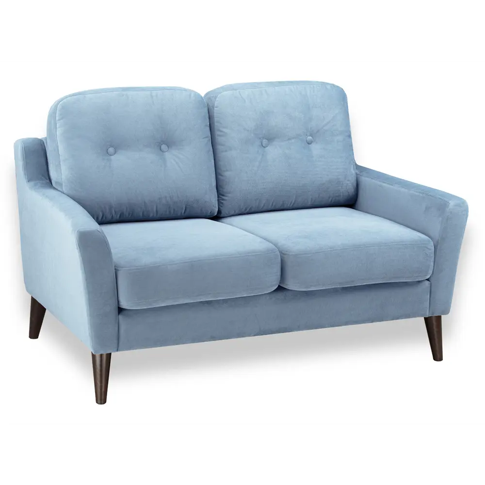 Фото 2 Диван Ramart design Руфус 80621076 140x90x95 см велюр цвет синий Фото 2 Диван Ramart design Руфус 80621076 140x90x95 см велюр цвет синий