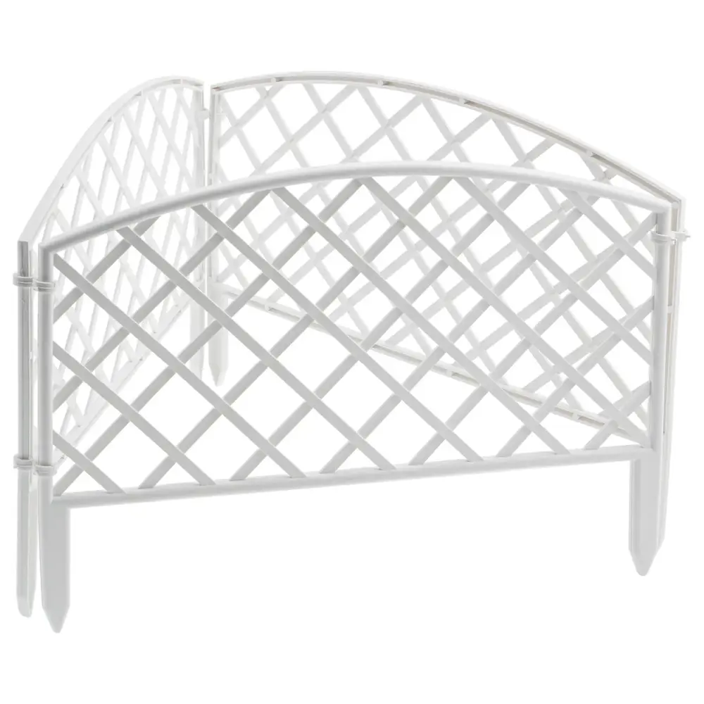 Фото Забор Palisad 65021 32x33см цвет Желтый Фото Забор Palisad 65021 32x33см цвет Желтый