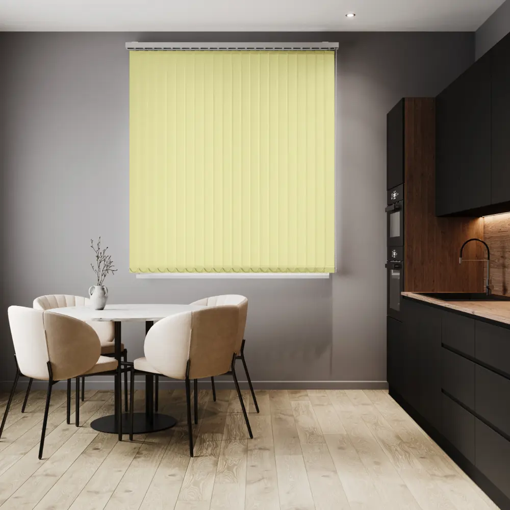 Фото Комплект вертикальных жалюзи Унистайл Vzhzhelt 155x250 см алюминий цвет желтый Фото Комплект вертикальных жалюзи Унистайл Vzhzhelt 155x250 см алюминий цвет желтый