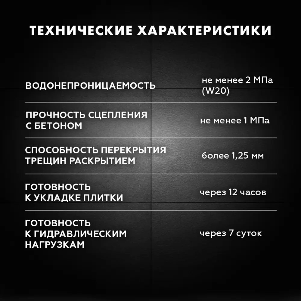 Фото 9 Гидроизоляция цементная Церезит CR166 16 кг Фото 9 Гидроизоляция цементная Церезит CR166 16 кг